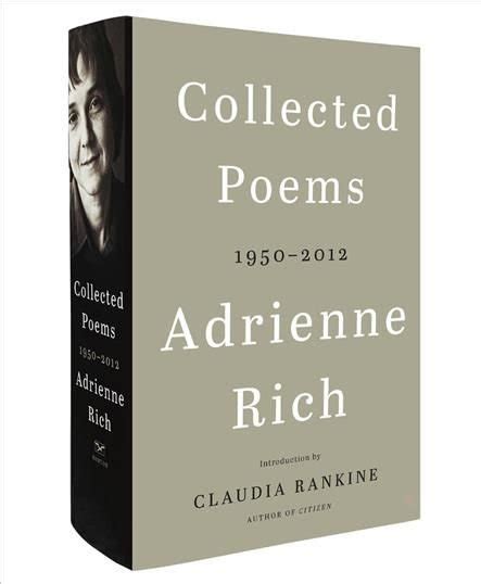 Buy Collected Poems By Adrienne Rich With Free Delivery