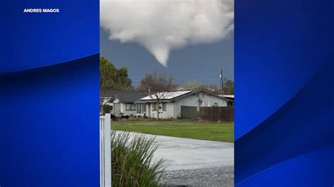 Tornado Touches Down In Madera County California National Weather