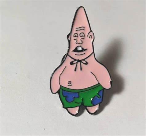 Patrick Star Spongebob Squarepants Pinhead Larry Pin Etsy