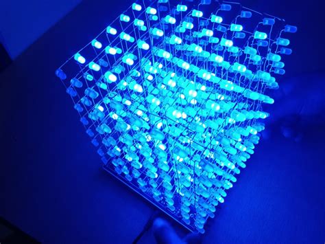 How To Assemble Diy Led Cube8x8x8 That Play Music