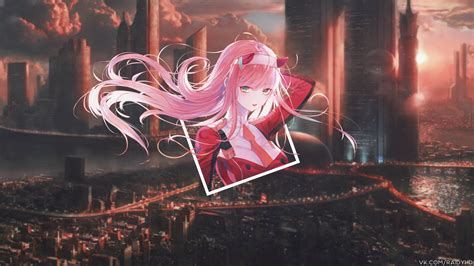 Wallpaper Anime Girls Picture In Picture Darling In