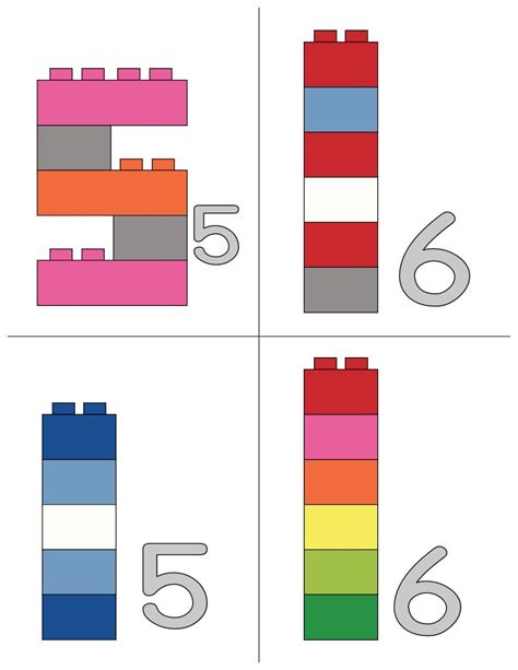 Printable Lego Block Patterns