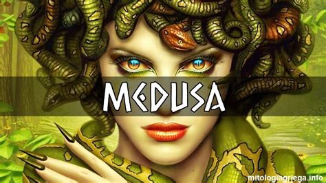 Medusa es uno de los monstruos más famosos de la mitología griega Con pelo de serpientes y