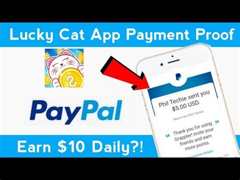 Island hopping and travelling the world. Lucky cat app payment proof - YouTube