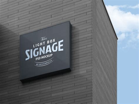 Freebie 8 Logo Mockup Templates On Store Fronts Signage High Res Images
