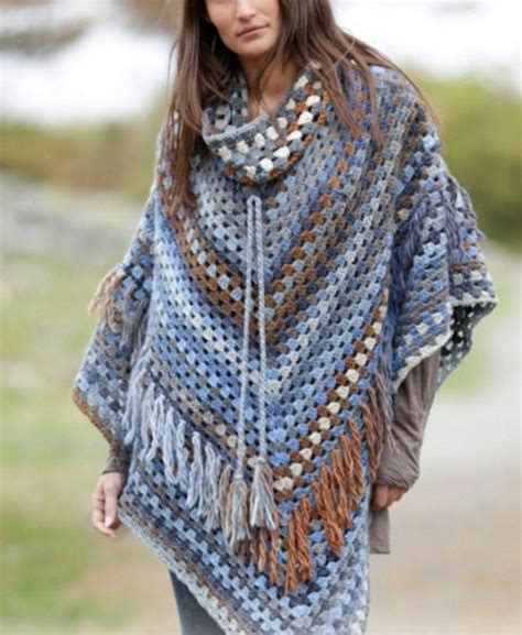 Beautiful Crochet Poncho Patterns That You Will Love The Whoot Crochet Poncho Patterns