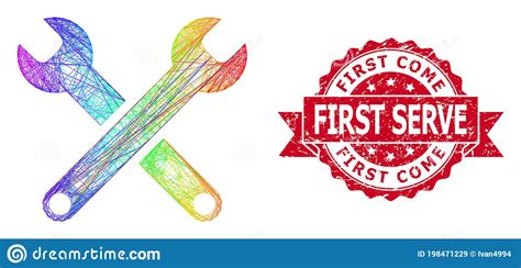 Rubber First Come First Serve Stamp Seal And Lgbt Colored Network