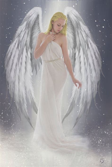 Angel By Raiven On Deviantart Angel Wallpaper Angel Pictures