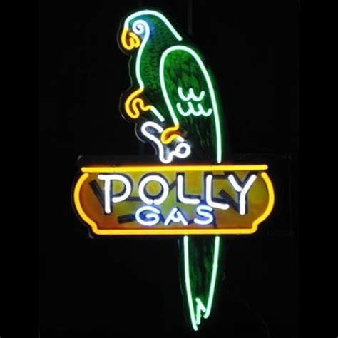 Polly Gas Neon Sign ️
