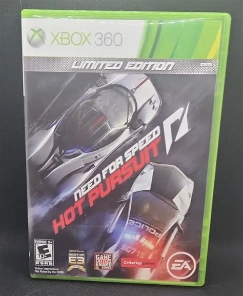 Need For Speed Hot Pursuit Limited Edition Cib Testedmicrosoft Xbox