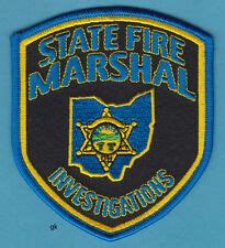 West Virginia State Fire Marshal Shoulder Patch For Sale Online Ebay