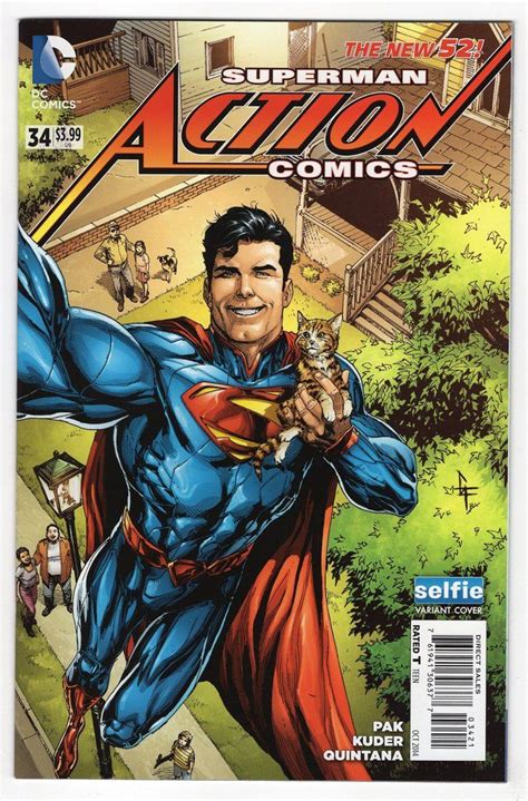 Action Comics 34 Gary Frank Variant Cover 2014 Ed