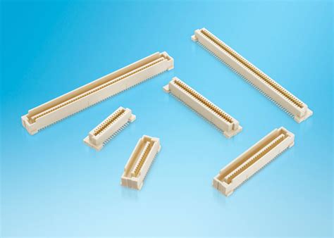 High Pin Count 08mm Mezzanine Connector For Industrial Systems
