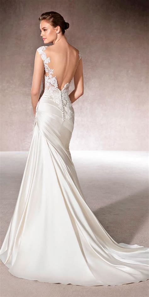 18 Satin Mermaid Wedding Dresses For Extraordinary Brides Wedding