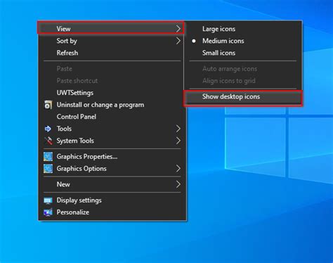 How To Unhide Or Hide Desktop Icons In Windows 10 Gear Up Windows 11