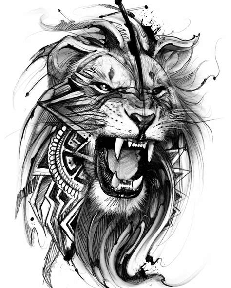 Lion Tattoo Lion Tattooes Lionness Tattoo Lion Tattoos Lions Tattoo