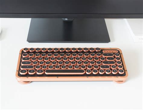 Azio Retro Compact Mechanical Keyboard Gadget Flow