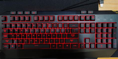 Asus Red Backlit Keyboard V2 Asus Keyboard Gaming New Computers