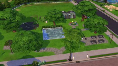 Newcrest National Park Sims 4 Lot Tour Youtube