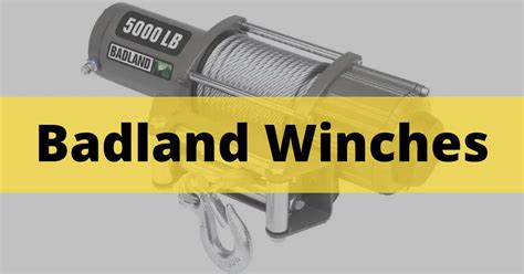 Badland Winches Who Makes Badland Winches In 2023