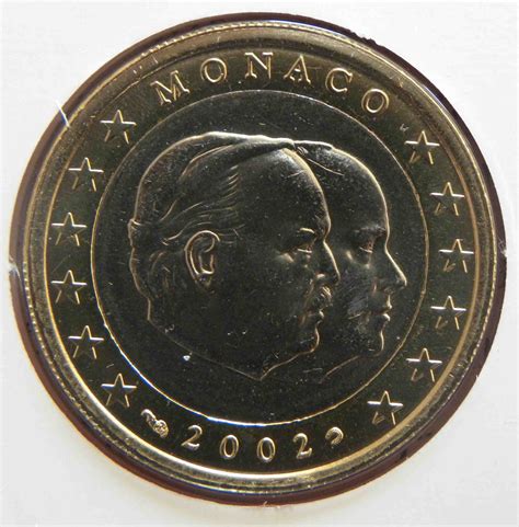 Monaco 1 Euro Münze 2002 - euro-muenzen.tv - Der Online Euromünzen Katalog