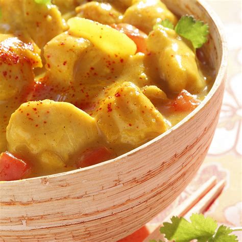 Recette Poulet au curry simplissime et rapide facile