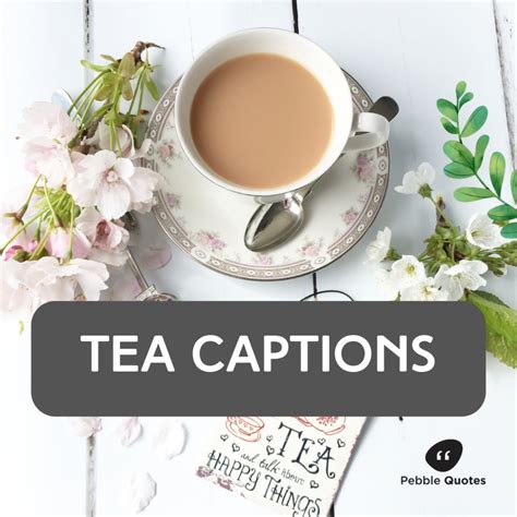 175 Best Tea Captions For Instagram Tea Quotes