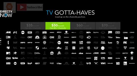 *when these networks launch, all local & live programs will be available in the initial markets. what channel you get on directv now - YouTube