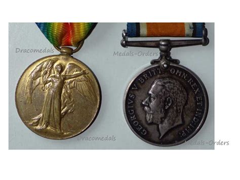 Britain Ww1 Victory Interallied War Commemorative Medal 1914 1918