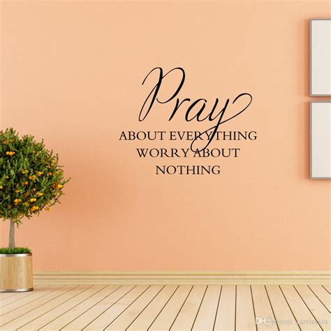 Pray About Everything Worry About Nothing The Bible English Proverbs