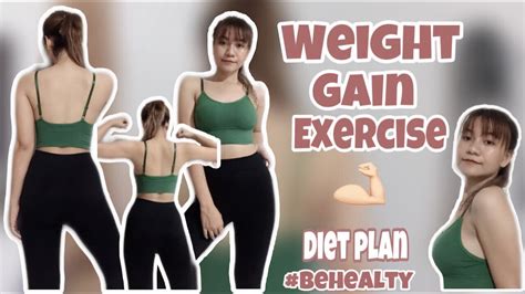 Full Body Weight Gain Exercise Gain Weight Exercise At Home Youtube