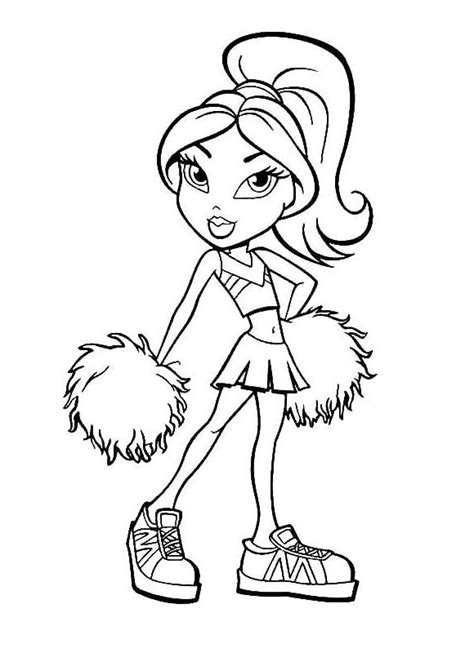 Bratz Coloring Page Coloring Page Free Printable Coloring Pages For