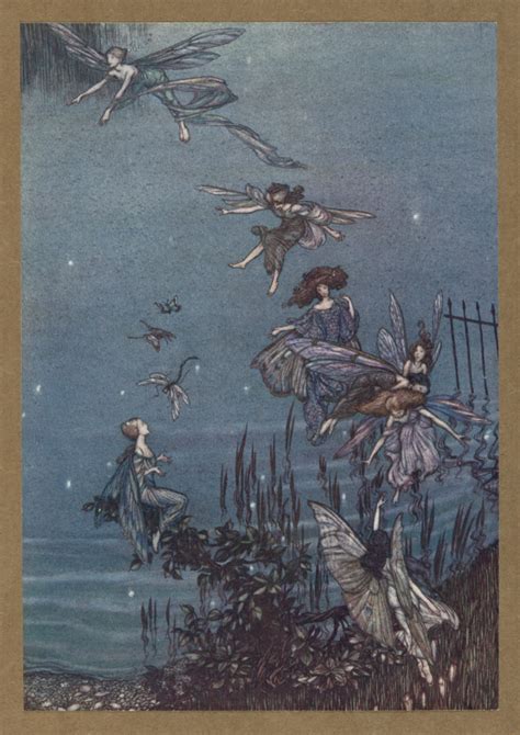 Illustrations By Arthur Rackham For Peter Pan In Kensington Gardens