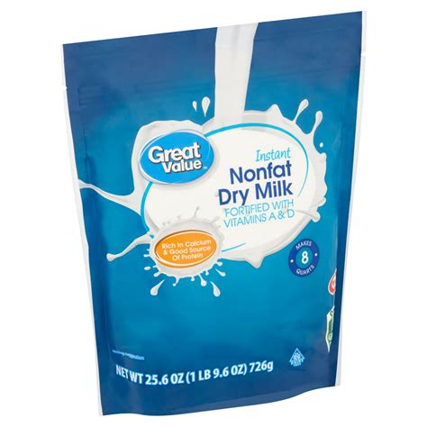 Great Value Instant Nonfat Dry Milk 256 Oz