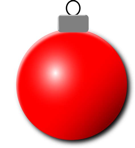 Red Christmas Ornaments Png Photo Png Mart