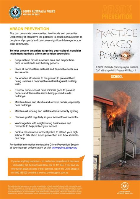Pin On Fire Safety Arson Prevention