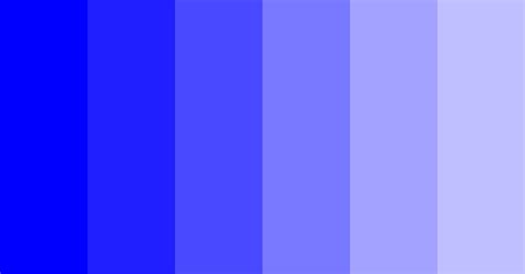 Blue Gradient Color Scheme Blue