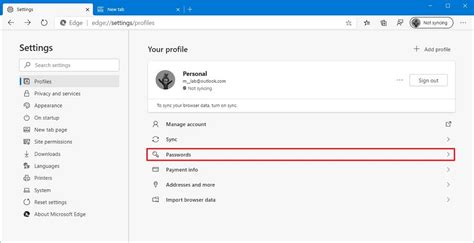 How To View Saved Passwords On Microsoft Edge Pureinfotech