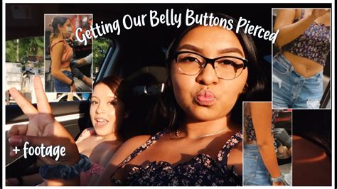 I Got A New Piercing Belly Button Piercing Vlog Youtube