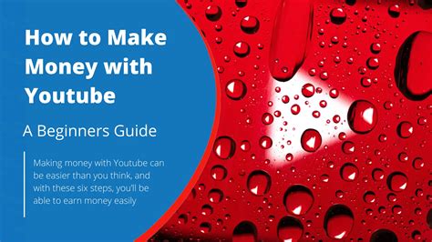 How To Make Money With Youtube A Beginners Guide