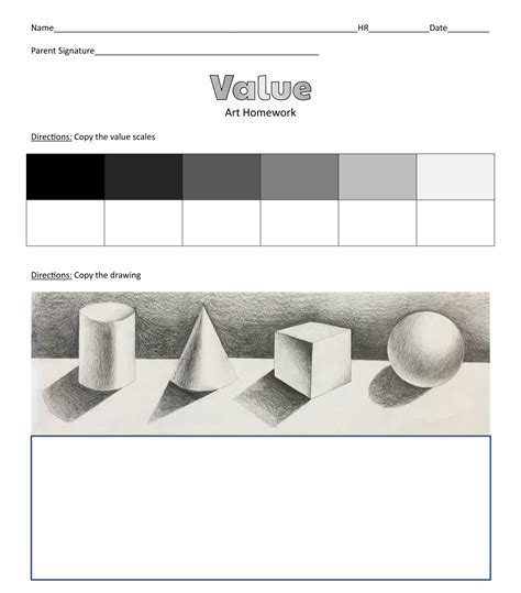 The Smartteacher Resource Value Scale Worksheet Drawi