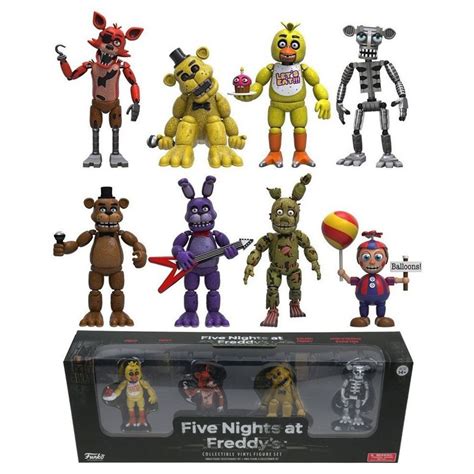 Funko Five Nights At Freddys Action Figure Set 4 Pcs Freddy Bonnie Pop