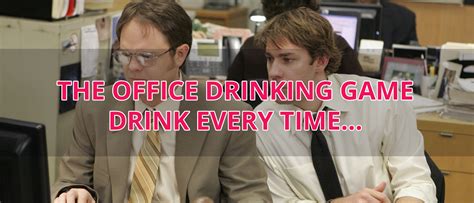 The Office Us Drinking Game Play At Your Office Christmas Party