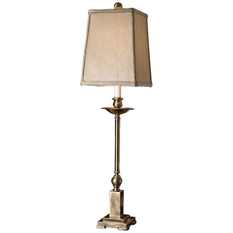Uttermost Lowell Aged Bronze Buffet Table Lamp M8472 Lamps Plus