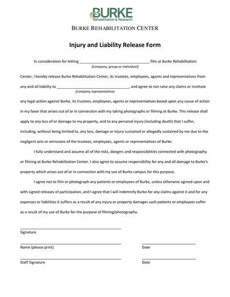 Release Of Liability Injury Form - How to create a Release of Liability
