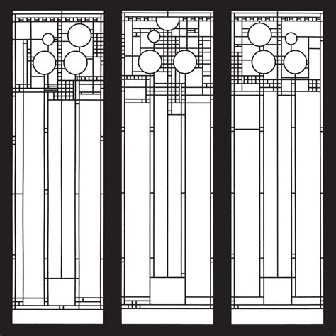 Printable Free Frank Lloyd Wright Stained Glass Patterns Free Printable Templates