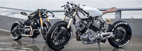 Two Yamaha Xv920 Motorcycles By Moose Motodesign Personify Good And Evil