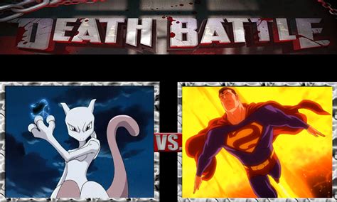 Mewtwo Vs Superman By Scarecrowsmainfan On Deviantart
