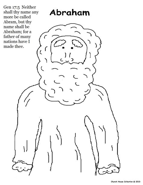Abraham Coloring Pages Sunday School At Free
