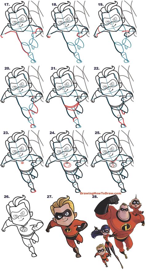 How To Dash From The Incredibles Part 4 Of Drawing The Incredibles 2